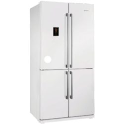 Smeg FQ60BPE 92cm 4 Door Fridge Freezer with MultiZone Compartment in White